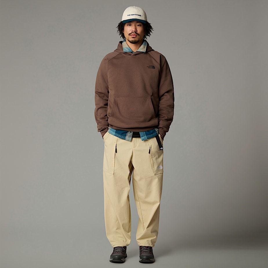 Sudadera con Capucha The North Face Raglan Redbox Hombre Marrom | NF0A61G6B