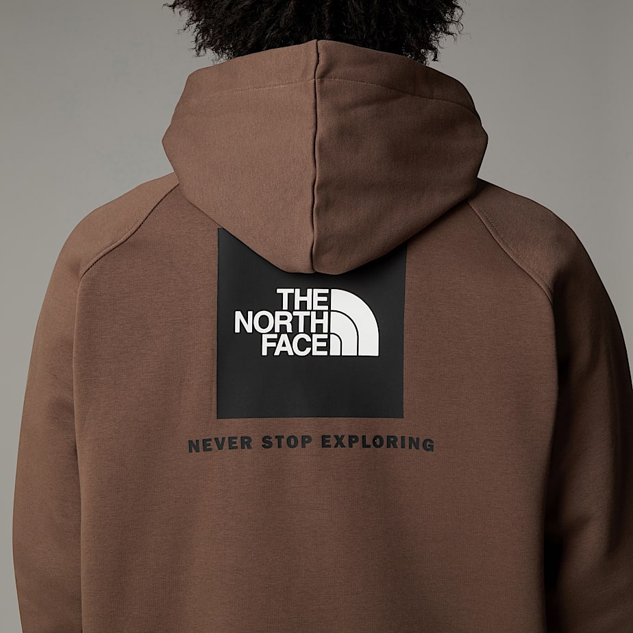 Sudadera con Capucha The North Face Raglan Redbox Hombre Marrom | NF0A61G6B
