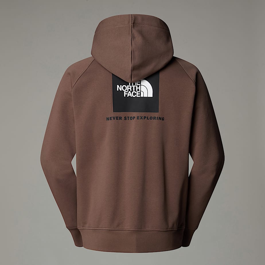 Sudadera con Capucha The North Face Raglan Redbox Hombre Marrom | NF0A61G6B