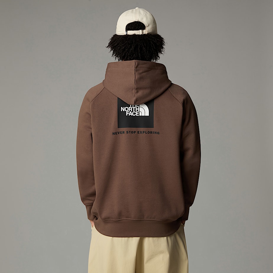 Sudadera con Capucha The North Face Raglan Redbox Hombre Marrom | NF0A61G6B