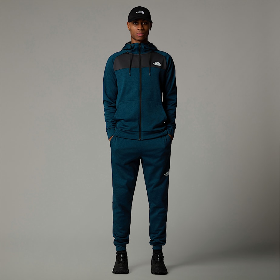 Sudadera con Capucha The North Face Reaxion Fleece Full-Zip Hombre Grises | NF0A57J2V