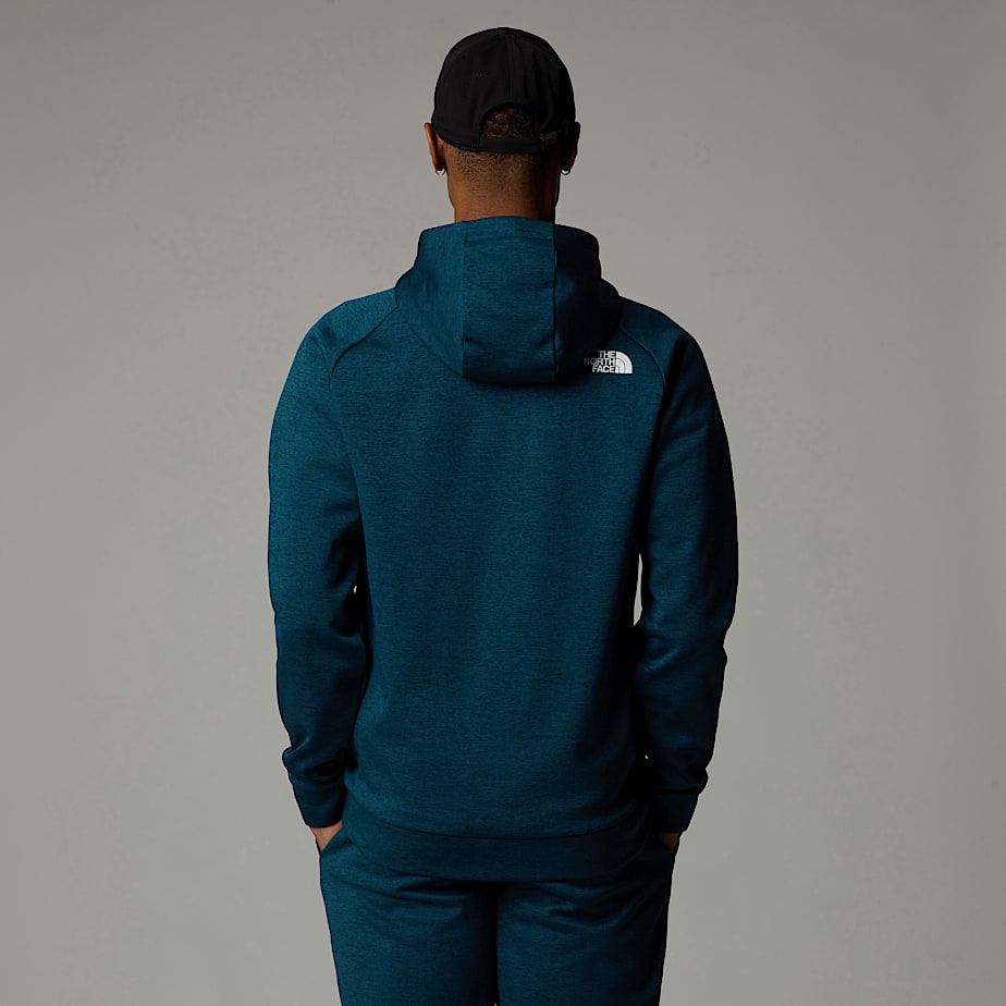 Sudadera con Capucha The North Face Reaxion Fleece Full-Zip Hombre Grises | NF0A57J2V