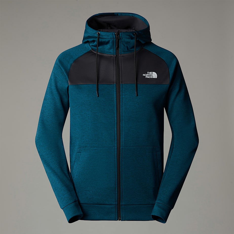 Sudadera con Capucha The North Face Reaxion Fleece Full-Zip Hombre Grises | NF0A57J2V