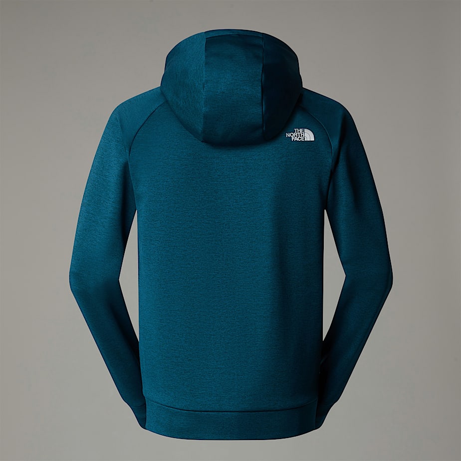 Sudadera con Capucha The North Face Reaxion Fleece Full-Zip Hombre Grises | NF0A57J2V