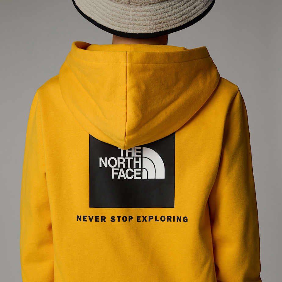 Sudadera con Capucha The North Face Redbox Niños Dorados | NF0A09P4C