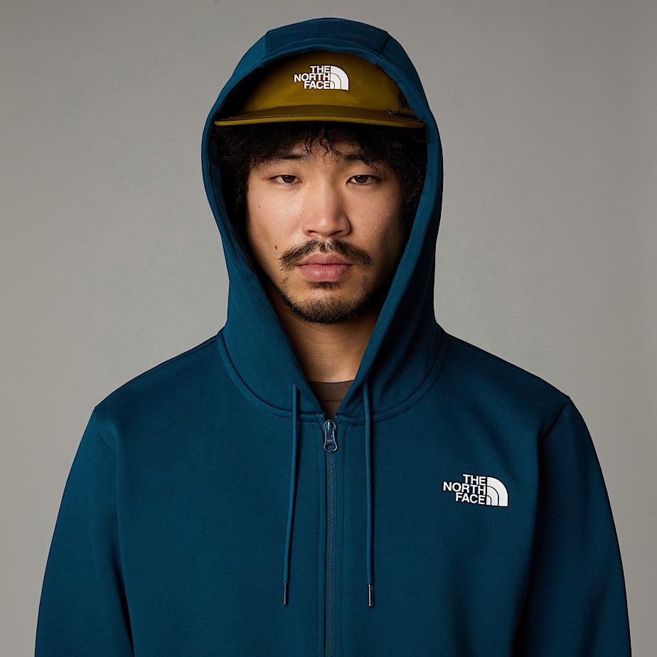 Sudadera con Capucha The North Face Simple Dome Full-Zip Hombre Azul Marino | NF0A76Y4R