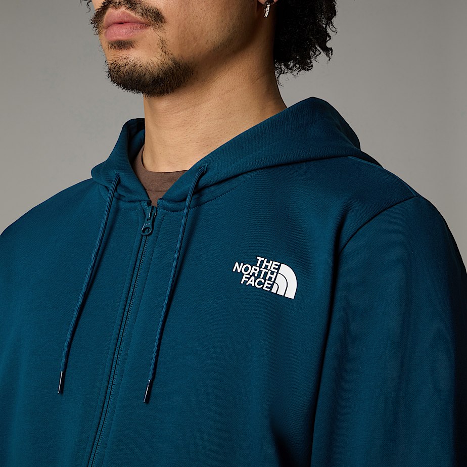 Sudadera con Capucha The North Face Simple Dome Full-Zip Hombre Azul Marino | NF0A76Y4R