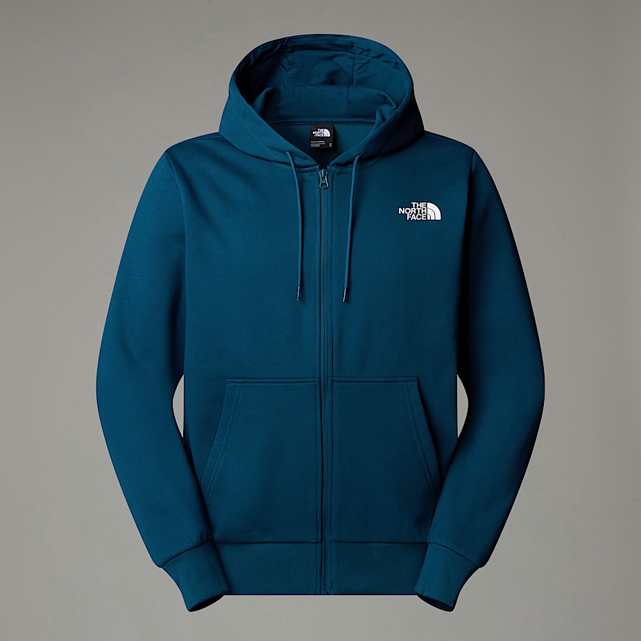 Sudadera con Capucha The North Face Simple Dome Full-Zip Hombre Azul Marino | NF0A76Y4R
