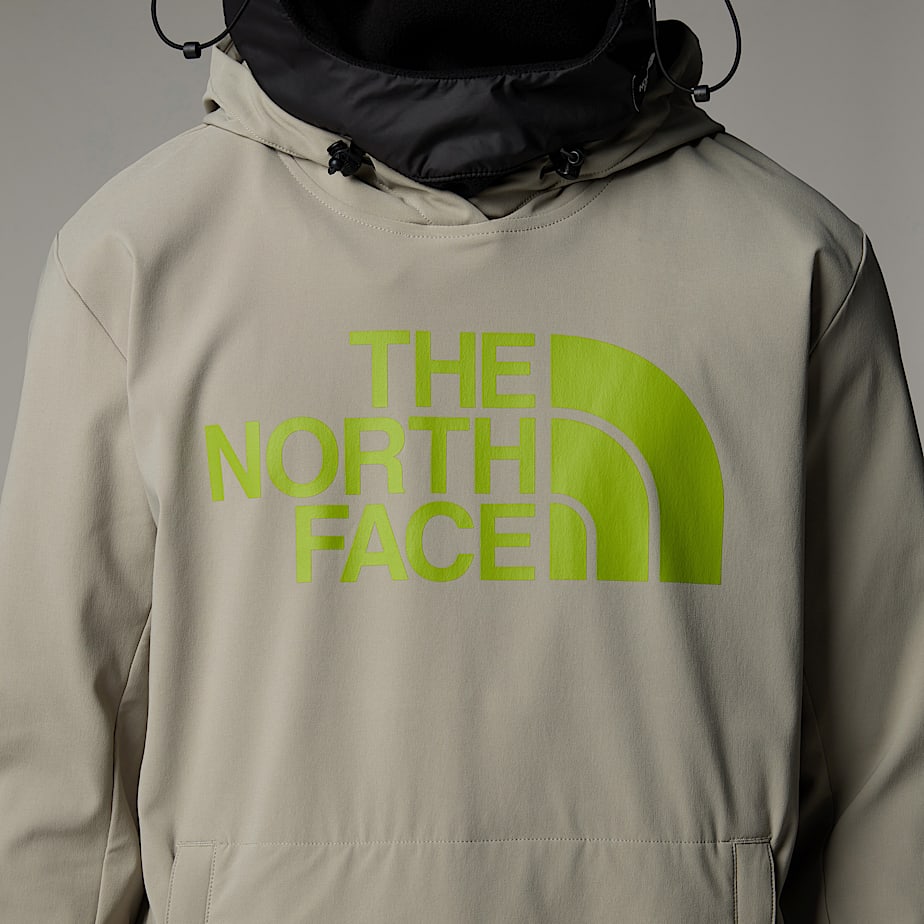 Sudadera con Capucha The North Face Tekno Logo Hombre Grises | NF0A68V6G