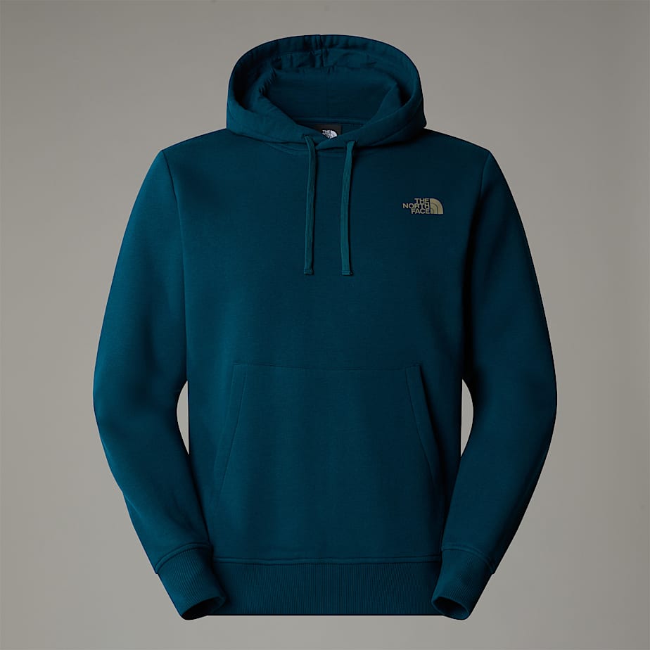 Sudadera con Capucha The North Face Topographic Hombre Azul Marino | NF0A62W6H