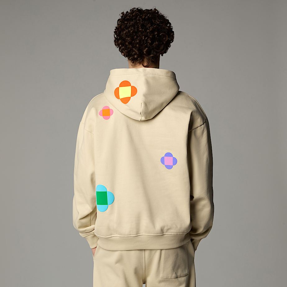 Sudadera con Capucha The North Face X Yinka Ilori Let's Blossom Together Hombre Beige | NF0A44W1M
