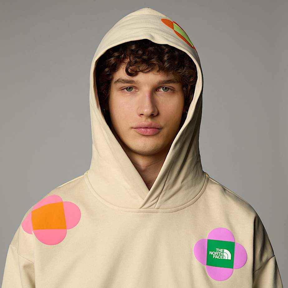 Sudadera con Capucha The North Face X Yinka Ilori Let's Blossom Together Hombre Beige | NF0A44W1M