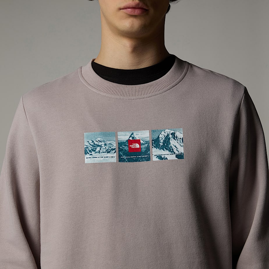 Sudaderas The North Face Expedition System Graphic Hombre Grises | NF0A05L7D