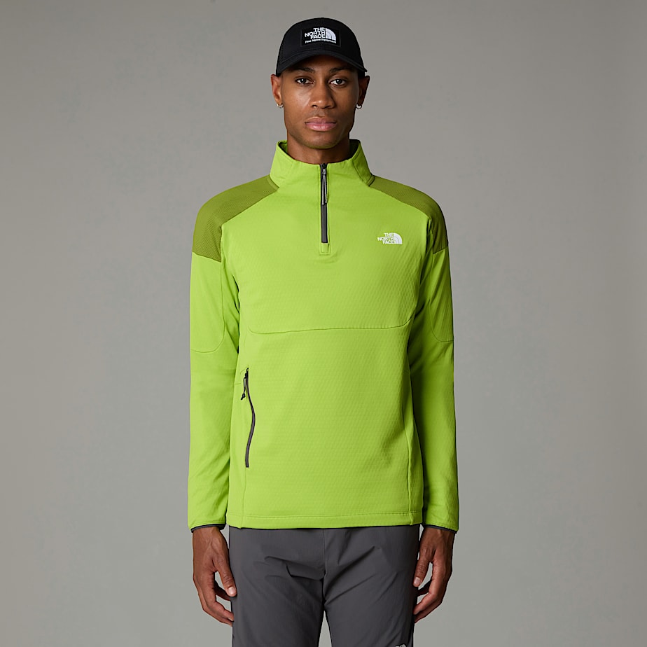 Sudaderas The North Face Kikash 1/4 Zip Hombre Verdes | NF0A71Y9L