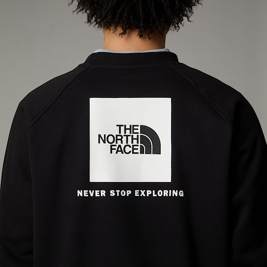 Sudaderas The North Face Raglan Redbox Hombre Negros | NF0A85C9X