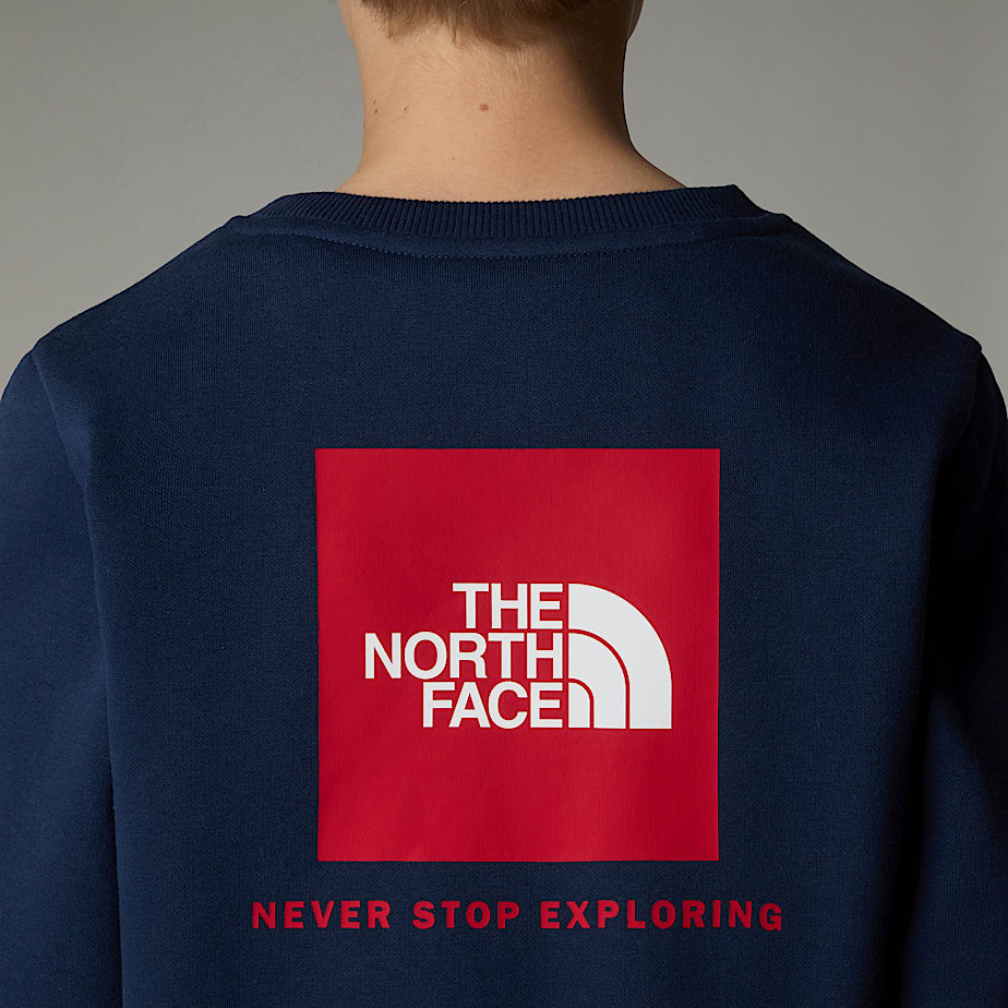 Sudaderas The North Face Redbox Niños Azul Marino | NF0A82Z1F