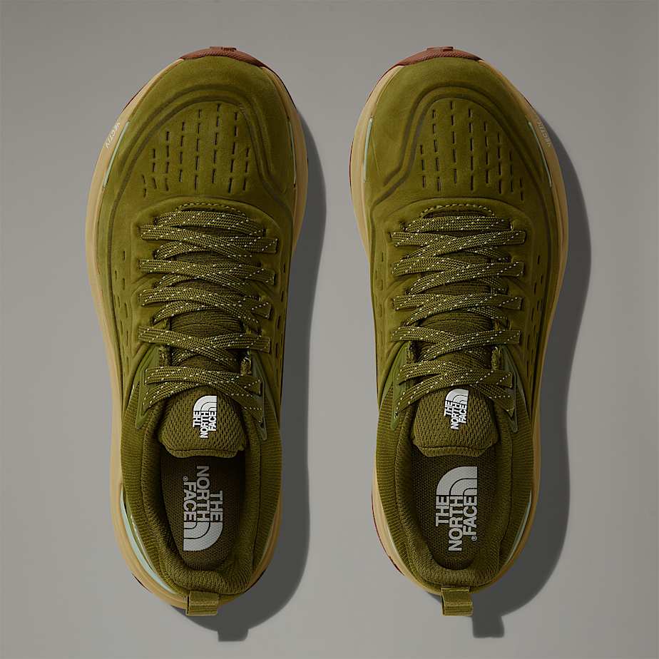 Tenis de Senderismo The North Face VECTIV™ Exploris II Leather Mujer Verde Oliva | NF0A60Z5M