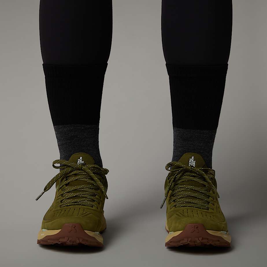 Tenis de Senderismo The North Face VECTIV™ Exploris II Leather Mujer Verde Oliva | NF0A60Z5M