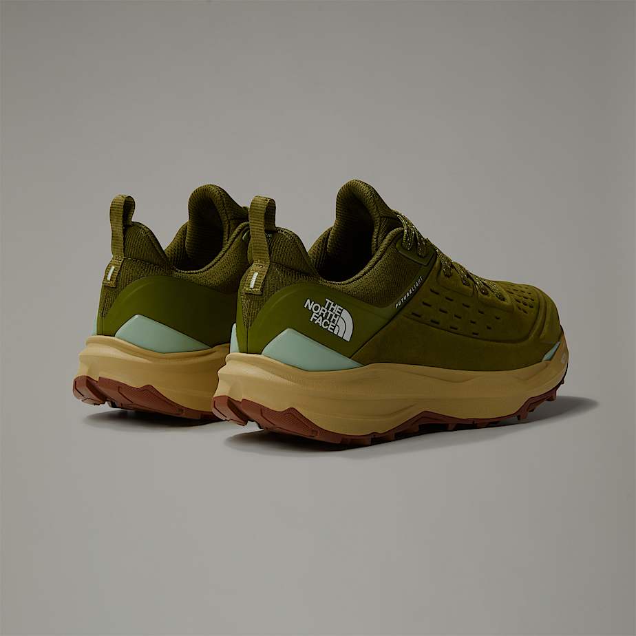 Tenis de Senderismo The North Face VECTIV™ Exploris II Leather Mujer Verde Oliva | NF0A60Z5M