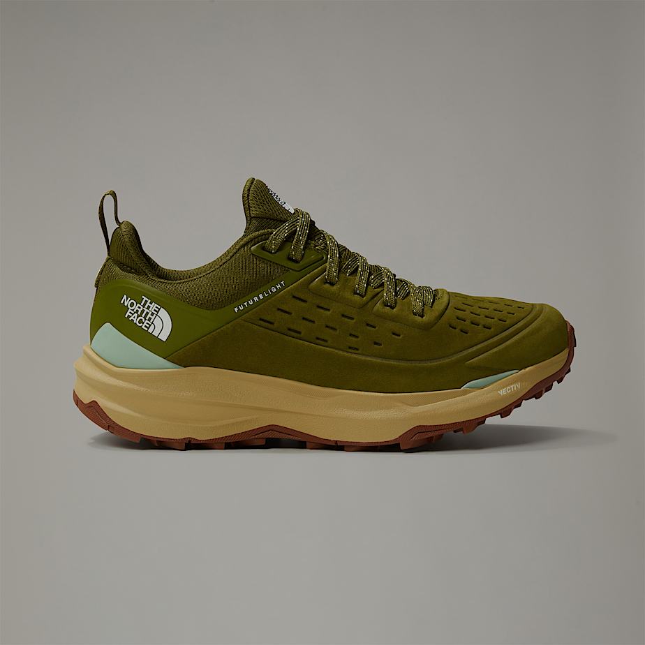 Tenis de Senderismo The North Face VECTIV™ Exploris II Leather Mujer Verde Oliva | NF0A60Z5M
