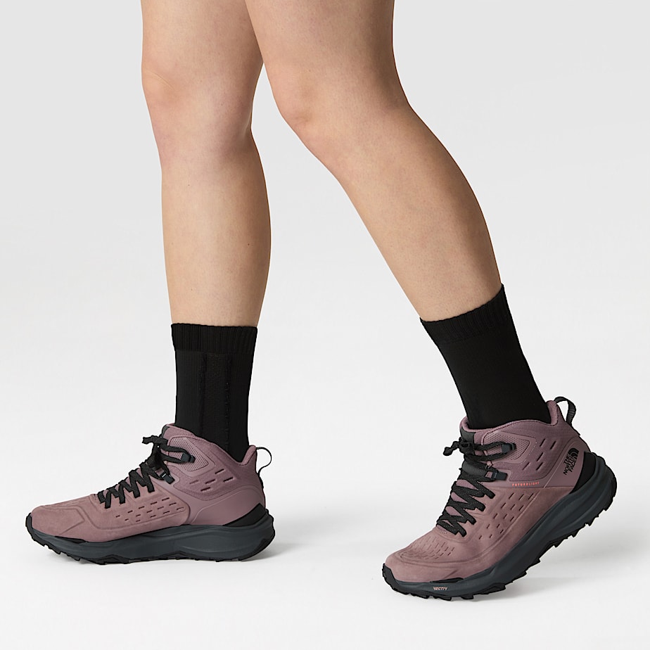 Tenis de Senderismo The North Face VECTIV™ Exploris II Leather Mujer Grises | NF0A45U2W